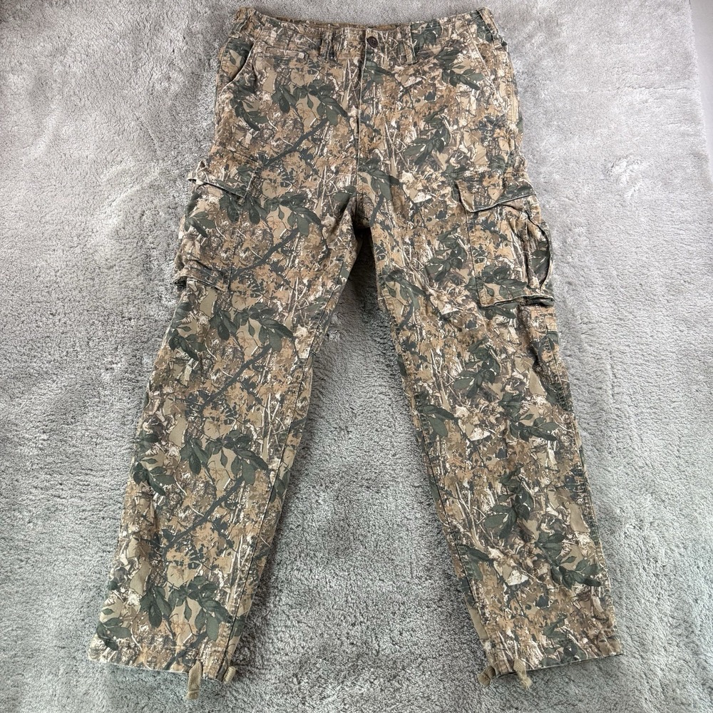 American Eagle Camo Cargo Pants Mens 30x30 Flex Stretch Hunting Tactical Outdoor